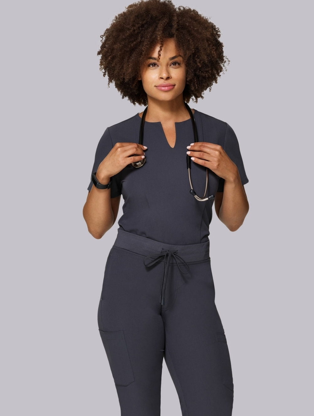 Mandala Pewter Scrub Set